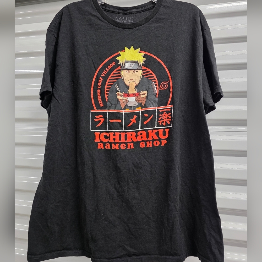Naruto Ichiraku Ramen Black T-Shirt
